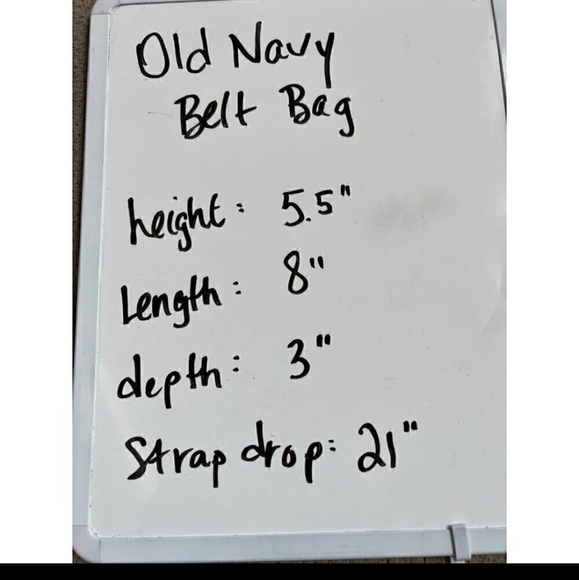 Old Navy Gap Nylon Belt Bag Fanny Pack - Picture 6 of 6